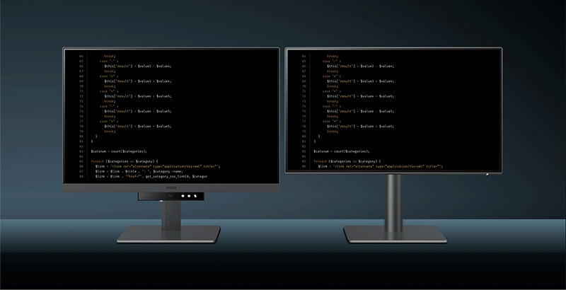 BenQ RD240Q 24.1” WQXGA Programming Monitor, 90W USB Type-C